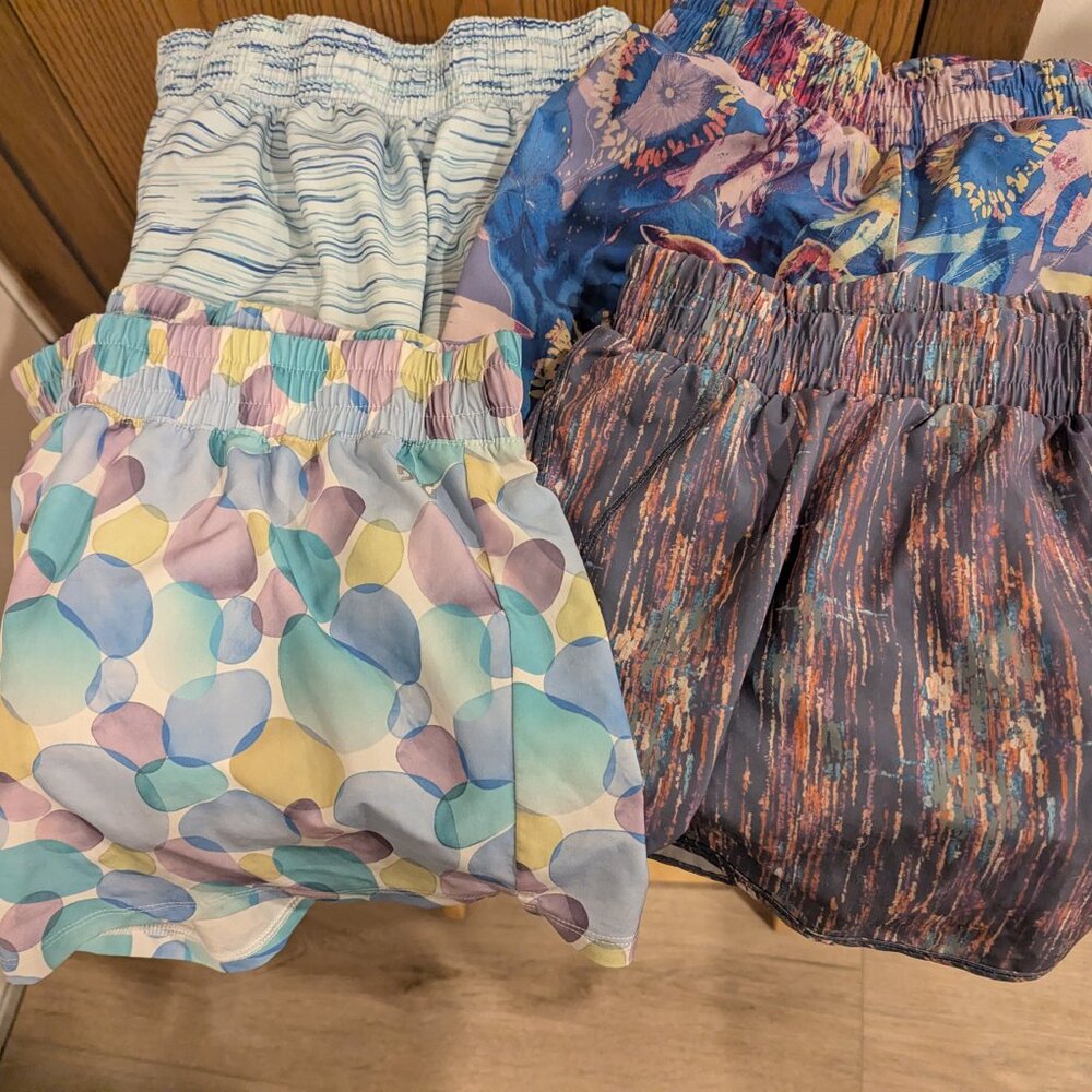 Lot of 4 DSG Athletic Shorts with Liner Different Colors and Patterns-Kids XL 16 - Picture 2 of 8
